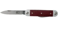 Maserin 60° Knife Sessantesimo 195/MCR Red Micarta Couteau De Poche -Couteaux De Poche Soldes ME 195 MCR 03 maserin