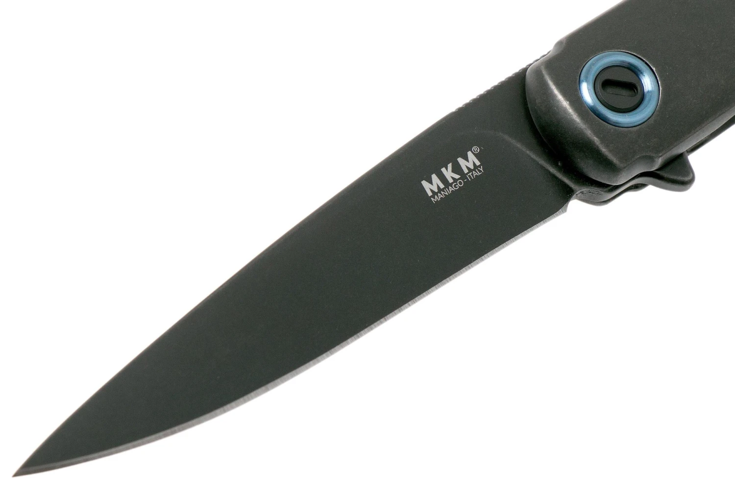 MKM Flame Drop FL01-TDSW Dark Stonewash Titanium Couteau De Poche, Michael Zieba Design 5 MKM Flame Drop FL01-TDSW Dark Stonewash Titanium Couteau De Poche, Michael Zieba Design - Image 3