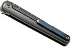 MKM Flame Drop FL01-TSW Sandblasted Titanium Couteau De Poche, Michael Zieba Design -Couteaux De Poche Soldes MMK FL01 TSW 04 mkm knives