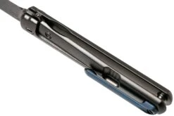 MKM Flame Drop FL01-TSW Sandblasted Titanium Couteau De Poche, Michael Zieba Design -Couteaux De Poche Soldes MMK FL01 TSW 05 mkm knives