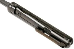 MKM Flame Dagger FL02-GCT Green Canvas Micarta Couteau De Poche, Michael Zieba Design -Couteaux De Poche Soldes MMK FL02 GCT 05 mkm knives