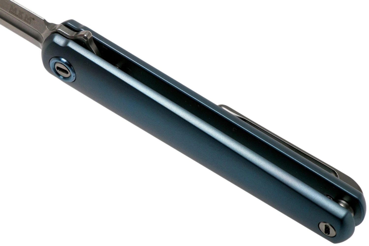 MKM Flame Dagger FL02-TBSW Blue Titanium Couteau De Poche, Michael Zieba Design 9 MKM Flame Dagger FL02-TBSW Blue Titanium Couteau De Poche, Michael Zieba Design - Image 7