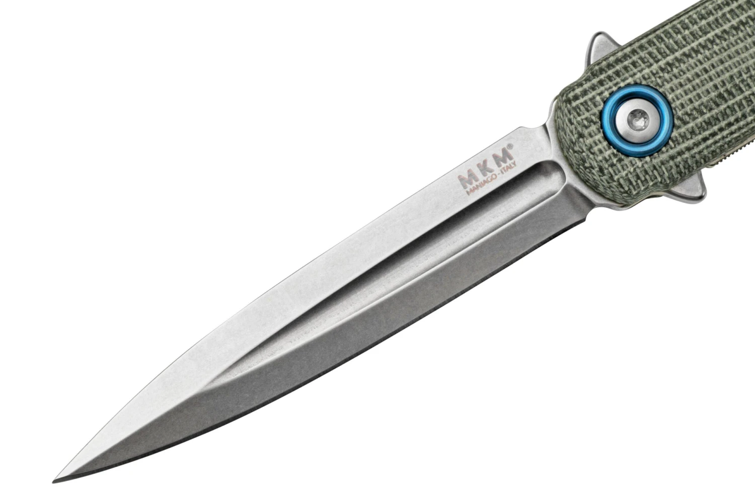 MKM Flame Light FL02L-BC Dagger, Black Micarta, Couteau De Poche 5 MKM Flame Light FL02L-BC Dagger, Black Micarta, Couteau De Poche - Image 3