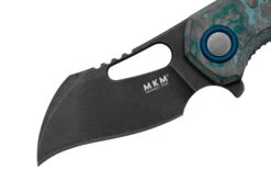 MKM Isonzo FX03-1CAD Hawkbill Dark Stonewashed, Arctic Storm Carbon Fiber, Couteau De Poche, Jesper Voxnaes Design -Couteaux De Poche Soldes MMK FX03 1CAD 03 mkm