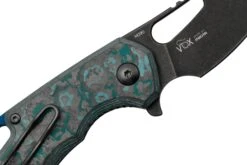 MKM Isonzo FX03-1CAD Hawkbill Dark Stonewashed, Arctic Storm Carbon Fiber, Couteau De Poche, Jesper Voxnaes Design -Couteaux De Poche Soldes MMK FX03 1CAD 05 mkm