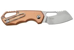 MKM Isonzo FX03-2CO Cleaver Stonewashed, Copper, Couteau De Poche, Jesper Voxnaes Design -Couteaux De Poche Soldes MMK FX03 2CO 02 mkm