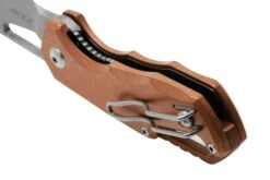 MKM Isonzo FX03-2CO Cleaver Stonewashed, Copper, Couteau De Poche, Jesper Voxnaes Design -Couteaux De Poche Soldes MMK FX03 2CO 04 mkm