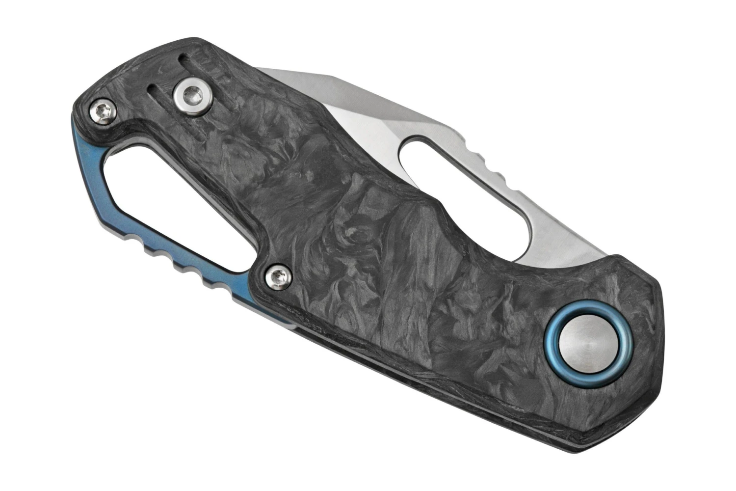 MKM Isonzo FX03M-3CM Clip Point Marble Carbon Fiber, Couteau De Poche, Jesper Voxnaes Design 8 MKM Isonzo FX03M-3CM Clip Point Marble Carbon Fiber, Couteau De Poche, Jesper Voxnaes Design - Image 6
