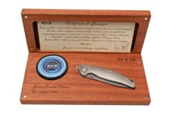 MKM Goccia Damasteel Rose, Limited Edition Couteau De Poche -Couteaux De Poche Soldes MMK GC D 07 mkm