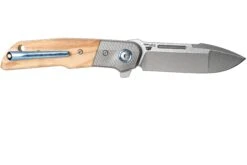 MKM Clap LS01-OT Titanium, Olive Couteau De Poche, Bob Terzuola Design -Couteaux De Poche Soldes MMK LS01 OT 02 mkm knives