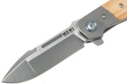 MKM Clap LS01-OT Titanium, Olive Couteau De Poche, Bob Terzuola Design -Couteaux De Poche Soldes MMK LS01 OT 03 mkm knives