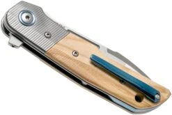 MKM Clap LS01-OT Titanium, Olive Couteau De Poche, Bob Terzuola Design -Couteaux De Poche Soldes MMK LS01 OT 04 mkm knives