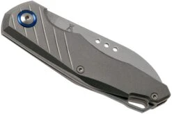 MKM Root RT-T Titanium Grey Couteau De Poche, Jens Anso Design -Couteaux De Poche Soldes MMK RT T 04 mkm knives