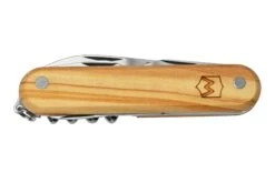 Mercury Multi-Tool Knife 913-6LC Olive Wood, 6 Fonctions, Couteau De Poche -Couteaux De Poche Soldes MY913 6LC 05 mercury