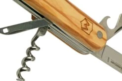 Mercury Multi-Tool Knife 913-6SLC Olive Wood, Saw, 6 Fonctions, Couteau De Poche -Couteaux De Poche Soldes MY913 6SLC 04 mercury