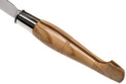 Nontron No. 25 Turning Ferrule, Olivewood, Clog Shape NN25OL Couteau De Poche -Couteaux De Poche Soldes NN25OL 05 nontron