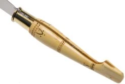 Nontron No. 30 Turning Ferrule, Boxwood, Clog Shape NN30 Couteau De Poche -Couteaux De Poche Soldes NN30 05 nontron