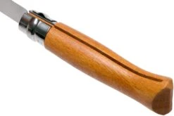 Opinel Couteau De Poche No.8 Gamme De Luxe Avec étui En Cuir, Acier Carbone -Couteaux De Poche Soldes OP000815 04 opinel v202004