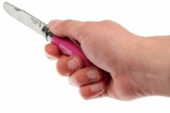 Opinel 'My First Opinel', Fuchsia -Couteaux De Poche Soldes OPT001699 05 opinel my first opinel fuchsia opt001699 d5