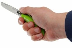 Opinel 'My First Opinel', Vert Pomme -Couteaux De Poche Soldes OPT001700 05 opinel my first opinel apple green opt001700 d5