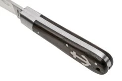 Otter Anchor Knife 172 ML Large Carbon, Smoked Oak, Stainless Anchor, Couteau De Poche -Couteaux De Poche Soldes OR172ML 07 otter