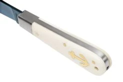 Otter Anchor Knife 173 KN M.L Large Blue Carbon, Bone, Brass Anchor, Couteau De Poche -Couteaux De Poche Soldes OR173KNML 07 otter