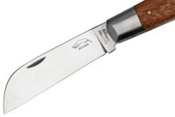 Otter Anchor Knife 173 R Large Stainless, Sapeli, Brass Anchor, Couteau De Poche -Couteaux De Poche Soldes OR173R 03 otter
