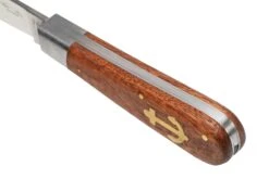 Otter Anchor Knife 173 R Large Stainless, Sapeli, Brass Anchor, Couteau De Poche -Couteaux De Poche Soldes OR173R 07 otter