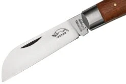 Otter Anchor Knife 173 R Small Stainless, Sapeli, Brass Anchor, Couteau De Poche -Couteaux De Poche Soldes OR174R 03 otter