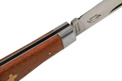 Otter Anchor Knife 173 R Small Stainless, Sapeli, Brass Anchor, Couteau De Poche -Couteaux De Poche Soldes OR174R 06 otter