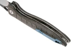 QSP Knife Locust QS117-B Black Flax Micarta Couteau De Poche -Couteaux De Poche Soldes QS117 B 05 qsp