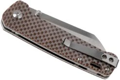 QSP Knife Penguin QS130-A Brown Texture Micarta, Couteau De Poche -Couteaux De Poche Soldes QS130 A 04 qsp