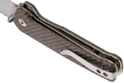 QSP Knife Penguin QS130-A Brown Texture Micarta, Couteau De Poche -Couteaux De Poche Soldes QS130 A 05 qsp