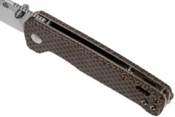 QSP Knife Penguin QS130-A Brown Texture Micarta, Couteau De Poche -Couteaux De Poche Soldes QS130 A 07 qsp