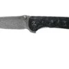 QSP Knife Hawk QS131-E Shredded Carbonfiber, Damascus Couteau De Poche -Couteaux De Poche Soldes QS131 E 01 qsp