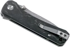 QSP Knife Hawk QS131-E Shredded Carbonfiber, Damascus Couteau De Poche -Couteaux De Poche Soldes QS131 E 04 qsp