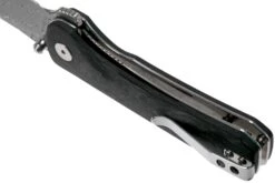 QSP Knife Hawk QS131-E Shredded Carbonfiber, Damascus Couteau De Poche -Couteaux De Poche Soldes QS131 E 05 qsp