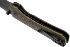 QSP Knife Hawk QS131-L Brass, Blackwashed Couteau De Poche -Couteaux De Poche Soldes QS131 L 05 qsp knife