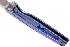 Rike RK803CH-B Blue, Carbonfiber Inlay Couteau De Poche -Couteaux De Poche Soldes RK803CH B 05 rike knives rk803ch b 05