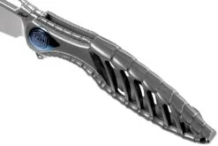 Rike Thor 6 Dark Grey Titanium, Couteau De Poche Intégral -Couteaux De Poche Soldes RKTHOR6 DG 07 rike knives rkthor6 dg 07