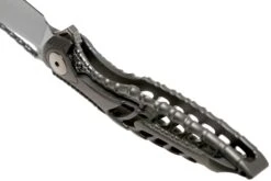 Rike Thor 6 Plain Titanium, Couteau De Poche Intégral -Couteaux De Poche Soldes RKTHOR6 05 rike knives