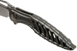 Rike Thor 6 Plain Titanium, Couteau De Poche Intégral -Couteaux De Poche Soldes RKTHOR6 07 rike knives