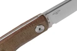 Real Steel Luna Premium II M390, Natural Micarta 7007P Knivesandtools Exclusive Couteau De Poche Slipjoint -Couteaux De Poche Soldes RL7007P 06 real steel kato