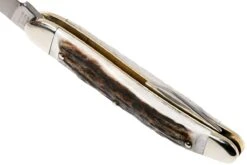 Robert Klaas Classic Line 100mm, Real Stag 383-451 Couteau & Décapsuleur -Couteaux De Poche Soldes RS383 451 05 robert klaas rs383 451 05