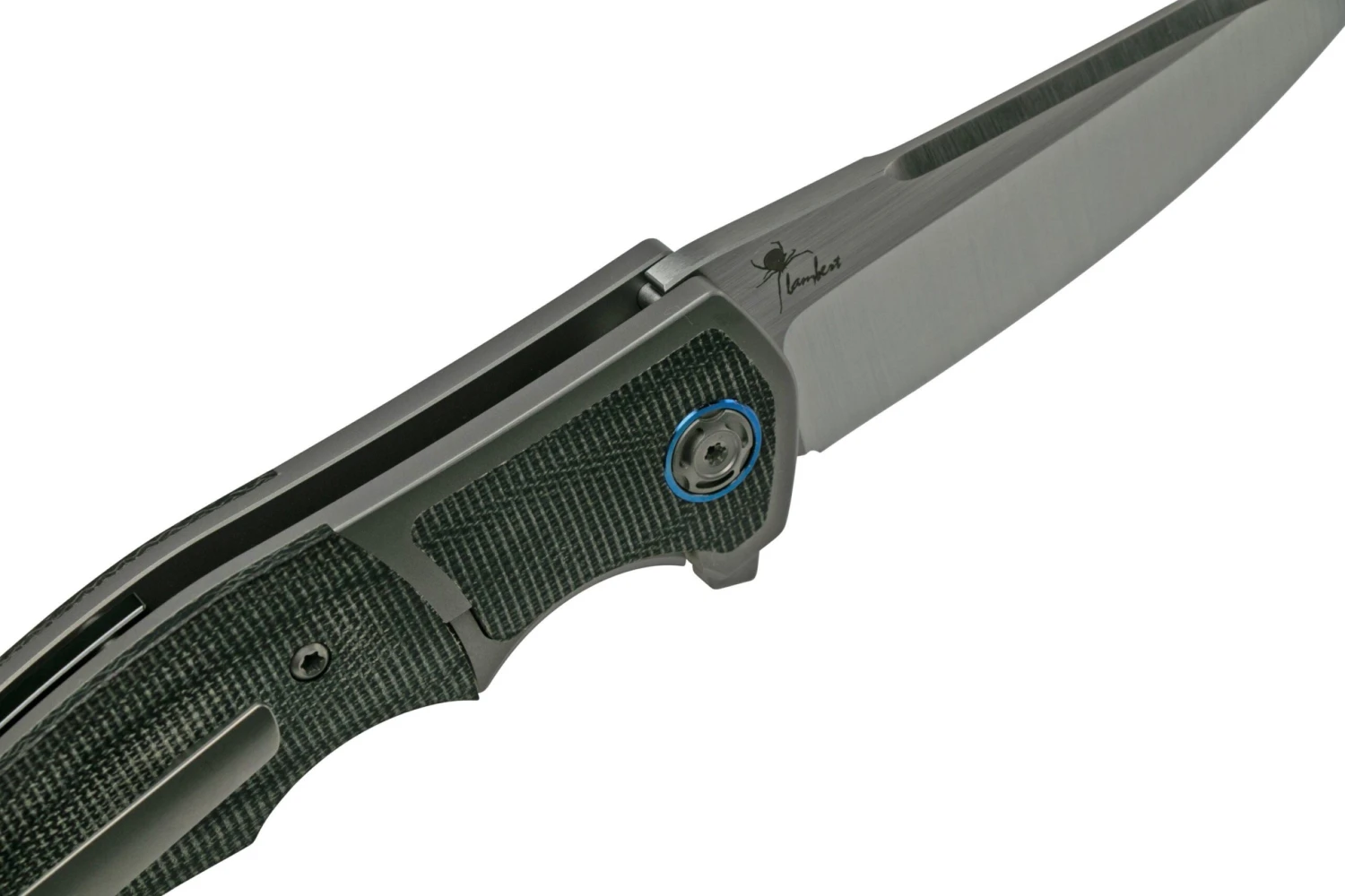 Reate Mini Crossroads M390, Black Micarta MCR-BLM Couteau De Poche, Kirby Lambert Design 9 Reate Mini Crossroads M390, Black Micarta MCR-BLM Couteau De Poche, Kirby Lambert Design - Image 7