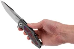 Reate K3 Mokuti Inlay, Droppoint CTS-204P Satin Finish Couteau De Poche -Couteaux De Poche Soldes RTK3 DP MTI 09 reate rtk3 dp mti 09