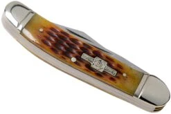 Rough Ryder Copperhead Amber Bone RR043 Couteau De Poche Slipjoint -Couteaux De Poche Soldes RY043 04 rough ryder