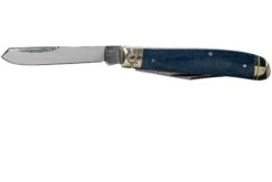 Rough Ryder Mini Trapper Denim RR2187 Carbon Couteau De Poche Slipjoint -Couteaux De Poche Soldes RY2187 03 rough ryder