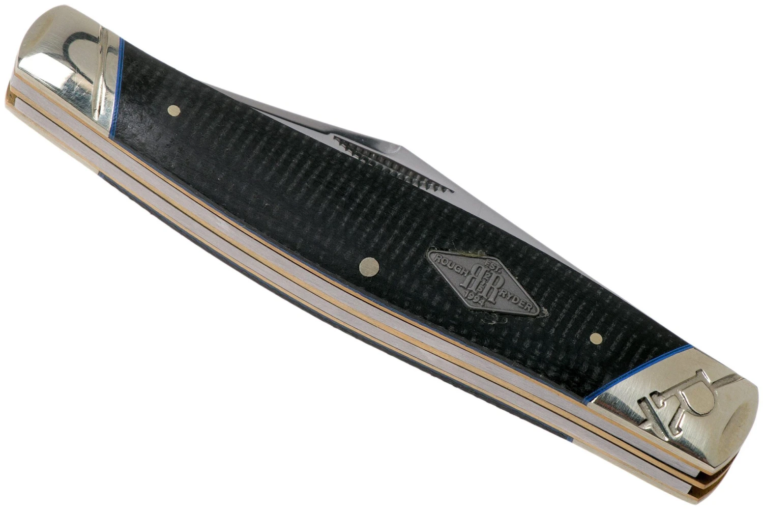 Rough Ryder Classic Carbon II Large Stockman RR2214 Couteau De Poche 6 Rough Ryder Classic Carbon II Large Stockman RR2214 Couteau De Poche - Image 4