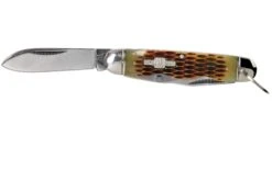Rough Ryder Camp Knife Amber Bone RR533 Couteau De Poche Slipjoint -Couteaux De Poche Soldes RY533 03 rough ryder